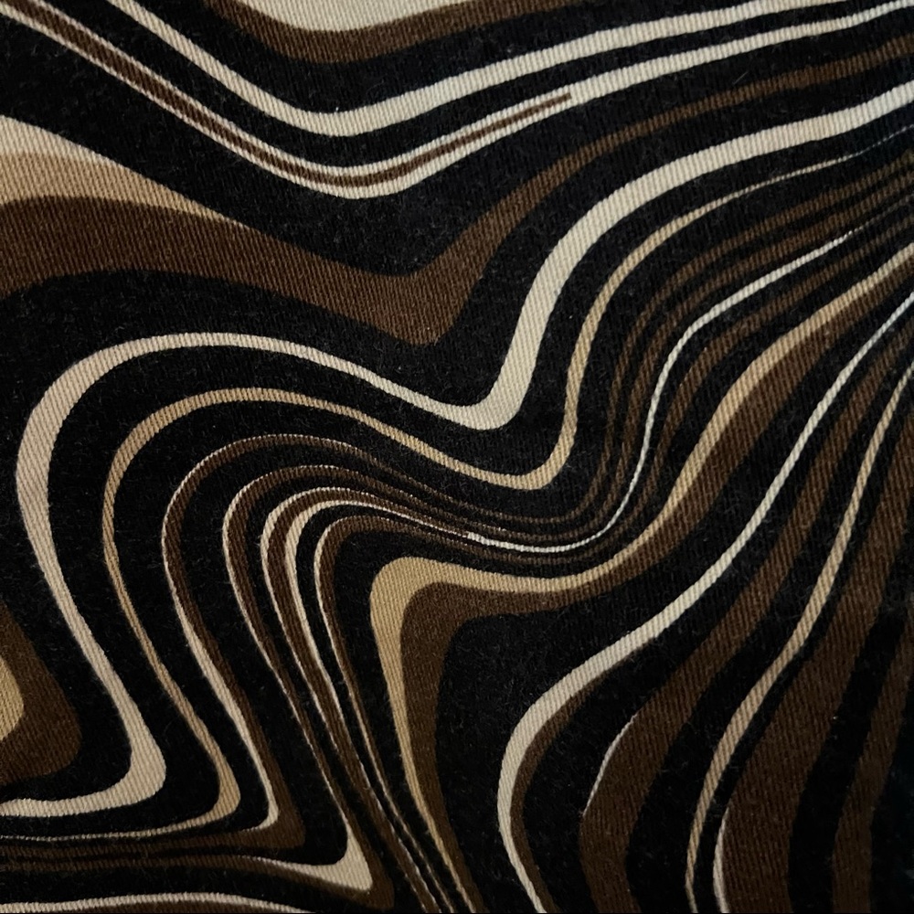 Motel Rocks Zoven Flared Jeans 70s Ripple - Picture 6 of 9